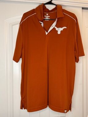 Fanatics Men's Texas Longhorns Orange Polo with White Logo